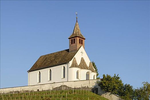 小教堂,山,苏黎世,瑞士,欧洲
