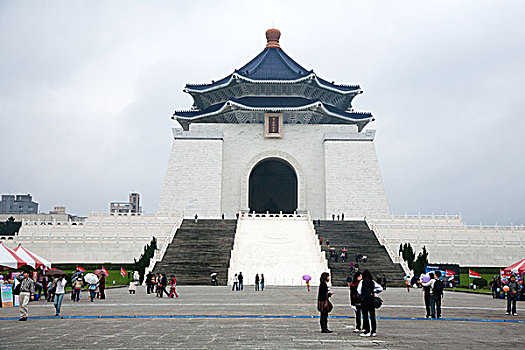 台北中正纪念堂,台湾,建筑