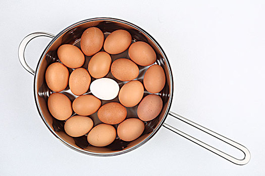 锅里的鸡蛋