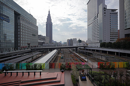 日本东京新宿车站