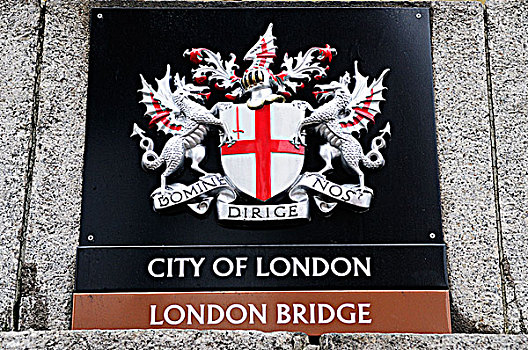 英格兰,伦敦,伦敦桥,盾徽