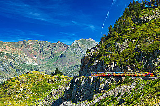 比利牛斯山脉,旅游,列车