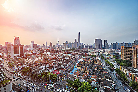 上海城市建筑風景