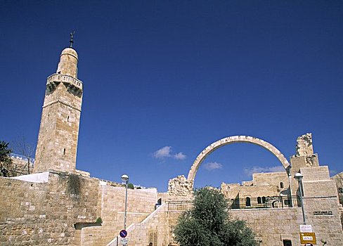 犹太区,老城,耶路撒冷,以色列