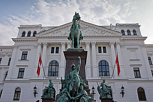 市政厅,阿尔托纳,威廉大帝纪念堂,汉堡市,德国