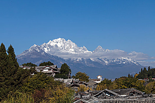 丽江玉龙雪山古城