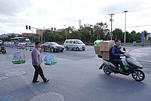 上海浦东新区沪南路风光