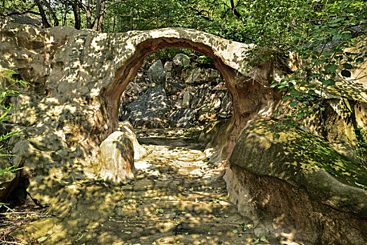 河北省石家庄平山县藤龙山风景区