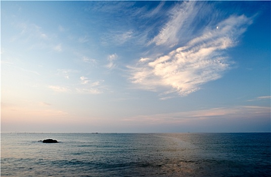黑海,早晨,风景