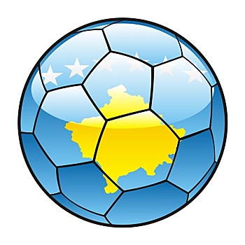 科索沃,旗帜,足球