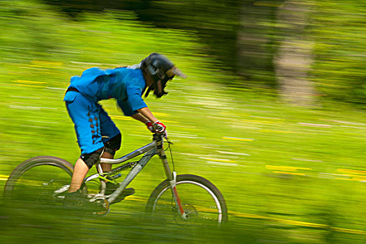 下坡,自行车,竞速,安大略省,加拿大