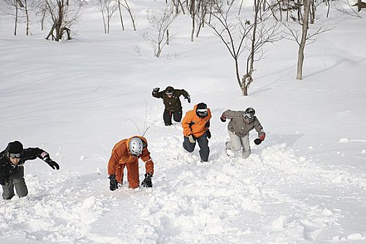 玩雪