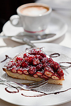 草莓糕点,波西塔诺,坎帕尼亚区,意大利