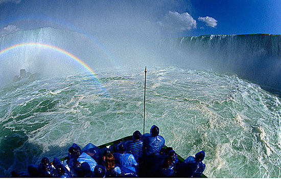 游客,尼亚加拉瀑布,安大略省,加拿大