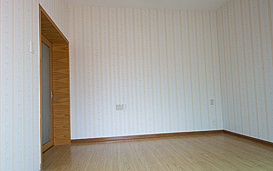 新,公寓,空房,壁纸,木地板
