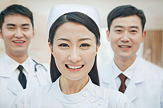 头像,医护人员,中国,两个,医生