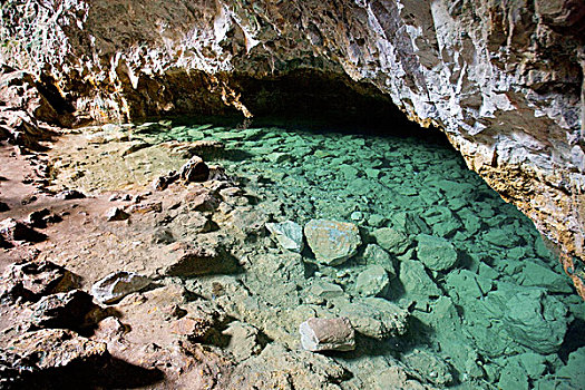 水池,洞穴,热,区域,罗托鲁瓦,陶波,北岛,新西兰