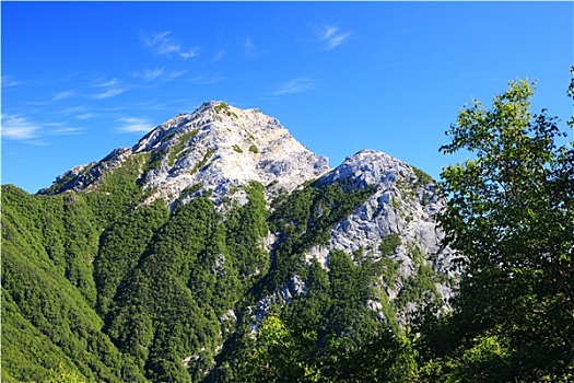 日本,阿尔卑斯山,山