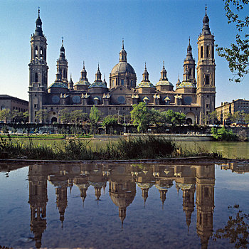大教堂,圣母,萨拉戈萨,西班牙