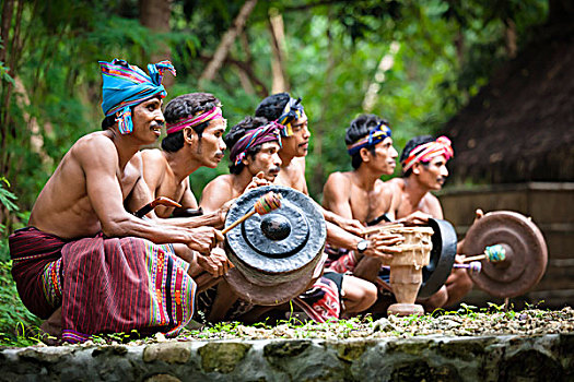 传统,音乐人,印度尼西亚
