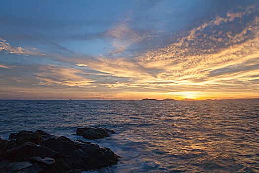 海边日落风光