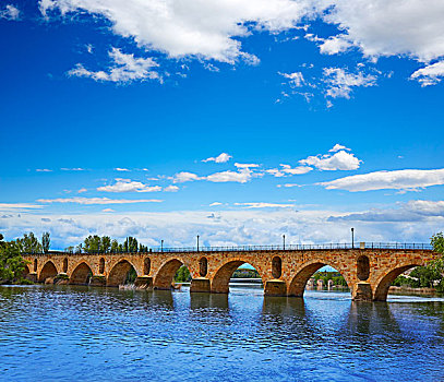 萨莫拉,石桥,杜罗河,河,西班牙