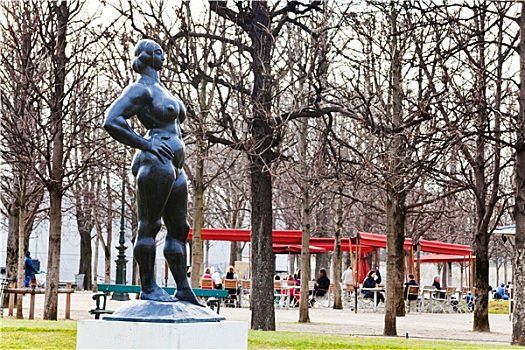 现代,雕塑,巴黎
