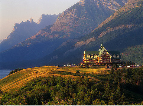 威尔士王子酒店,瓦特顿湖国家公园,艾伯塔省,加拿大