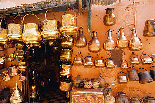 罐,展示,摩洛哥