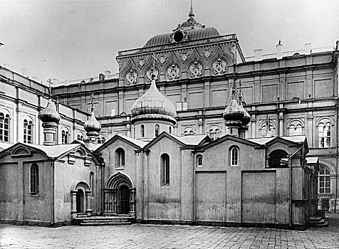 大教堂,木头,克里姆林宫,莫斯科,俄罗斯,艺术家