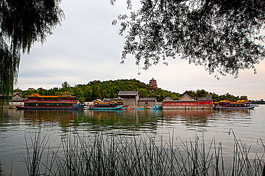 颐和园,佛香阁,昆明湖