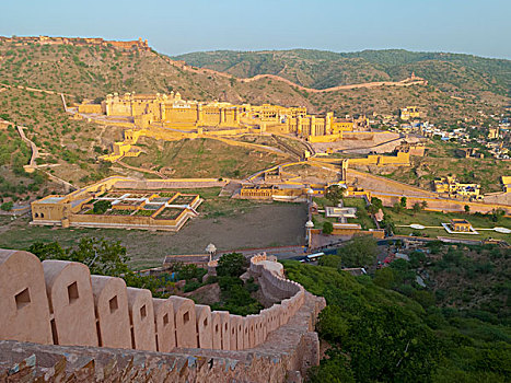 堡垒,斋浦尔,拉贾斯坦邦,印度