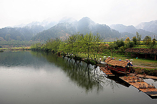 秦岭山水