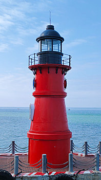 南澳岛红色灯塔