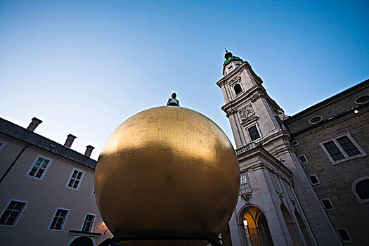 萨尔茨堡大教堂,萨尔茨堡,奥地利,欧洲