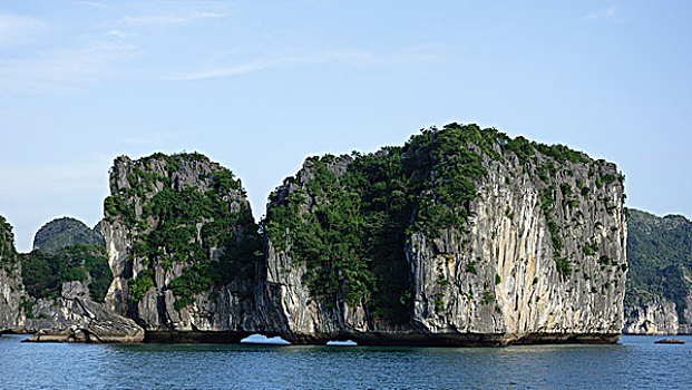 越南,岛屿,下龙湾,特色,石灰石