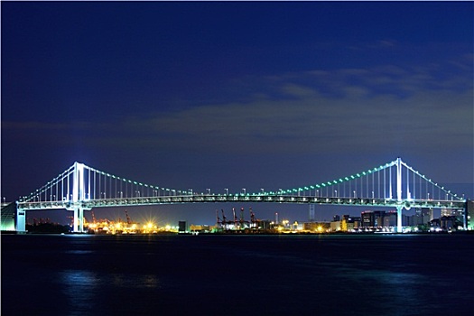 吊桥,东京湾