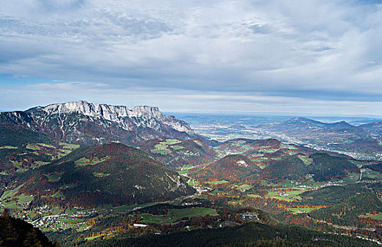 山,萨尔茨堡,巴伐利亚,德国,大幅,尺寸