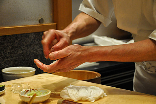 上海日本料理手握寿司