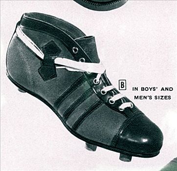 足球鞋,60年代