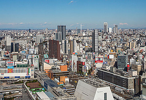 日本,东京,城市,新宿,新宿站