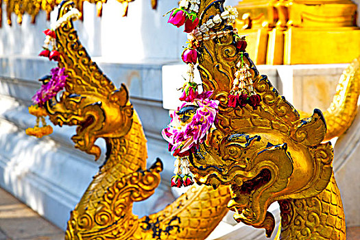 寺庙,曼谷,亚洲,泰国,抽象,十字架,寺院,宫殿