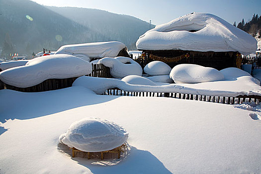 黑龙江,雪乡