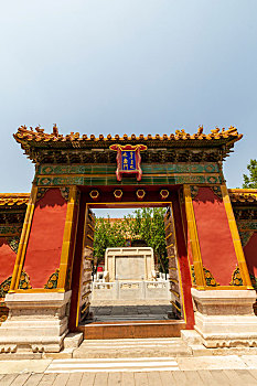 北京故宫西六宫之永寿门