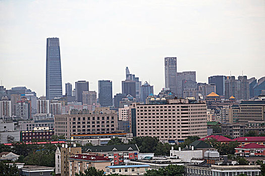 北京城市建筑群