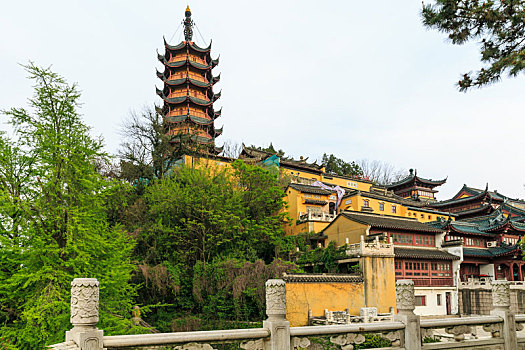 中国江苏省镇江金山风景区金山寺