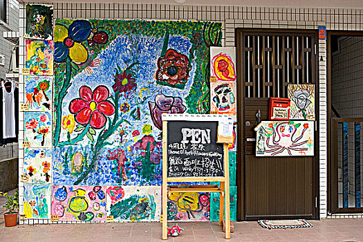 绘画,展示,户外,住宅,南丫岛,香港