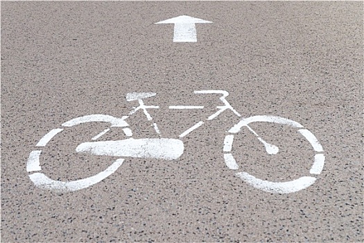 自行车道,交通标志