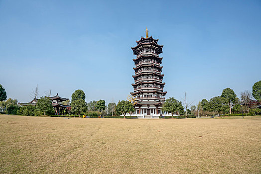 长沙洋湖湿地公园－白鹭塔