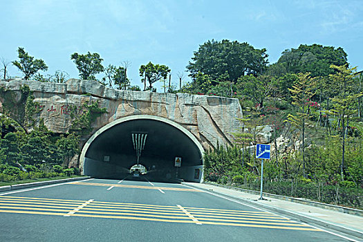 福建,泉州,建筑,道路,山洞,别墅,楼房